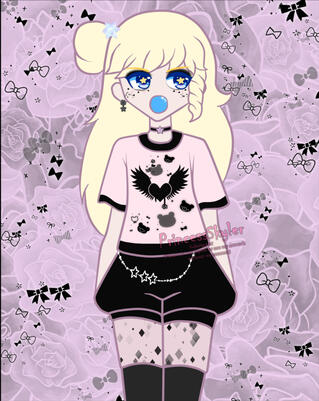 Bubble Goth Pastel Jon